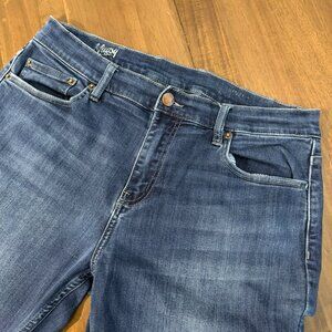 Mugsy Jeans Mens 34 Blue Kinzies Classic Fit Stretch Denim Medium FLX4NKZ 34x31